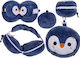 Out of the Blue Velvet Travel Pillow Penguin fo...