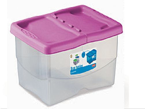 Stefanplast Δοχείο Αποθήκευσης Τροφής για Σκύλο σε Μωβ Χρώμα