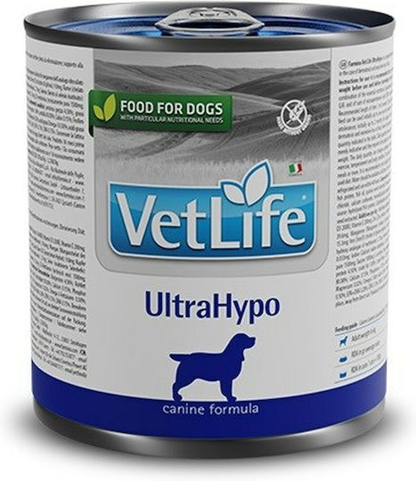 Farmina Vet Life Υγρή Τροφή Σκύλων σε Κονσέρβα με Ψάρι χωρίς Σιτηρά & Γλουτένη 300gr
