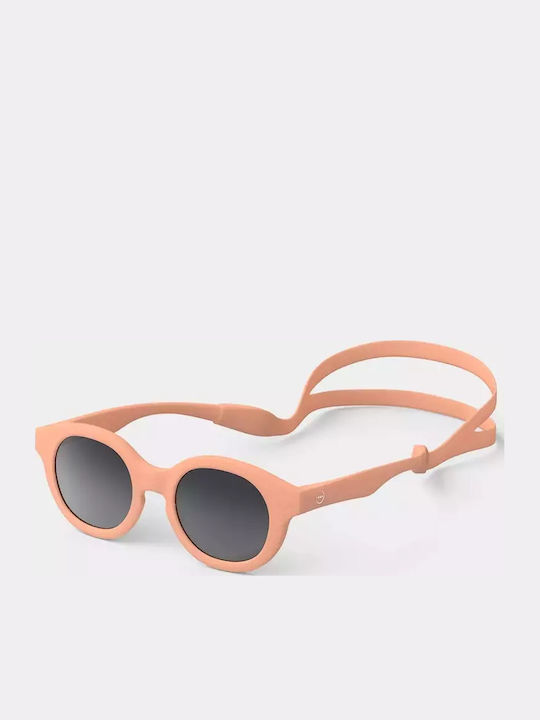 Izipizi #C Square Baby Sunglasses with Polarized Lens Apricot for 9-36 Months