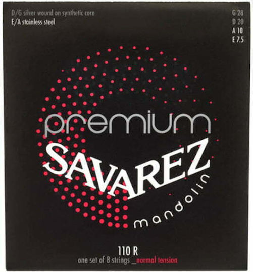 Savarez Set of Strings for Mandolin 7.5 - 28"