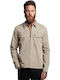 Μακρυμάνικo Overshirt Γκρι
