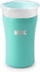 Nuk Παιδικό Ποτηράκι Magic Cup από Μέταλλο Πράσινο 230ml για 8m+