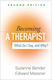 Becoming a Therapist