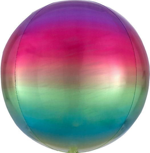 Balloon Bubble Round Multicolour Orbz 40cm
