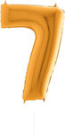 Balloon Foil Jumbo Number Gold 50 "Νο 75cm