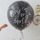 Balloon Latex Jumbo Baby Gender Reveal Black 90cm