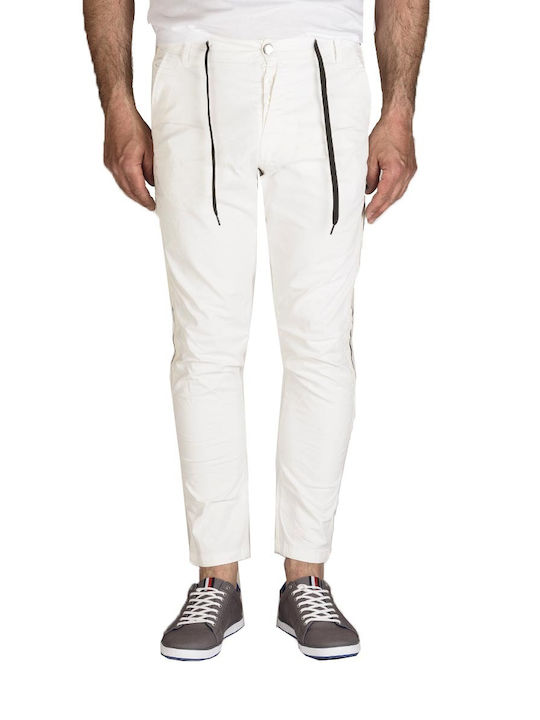 Cover Jeans Men's Trousers White