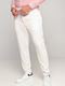 Pantaloni Elastic Alb