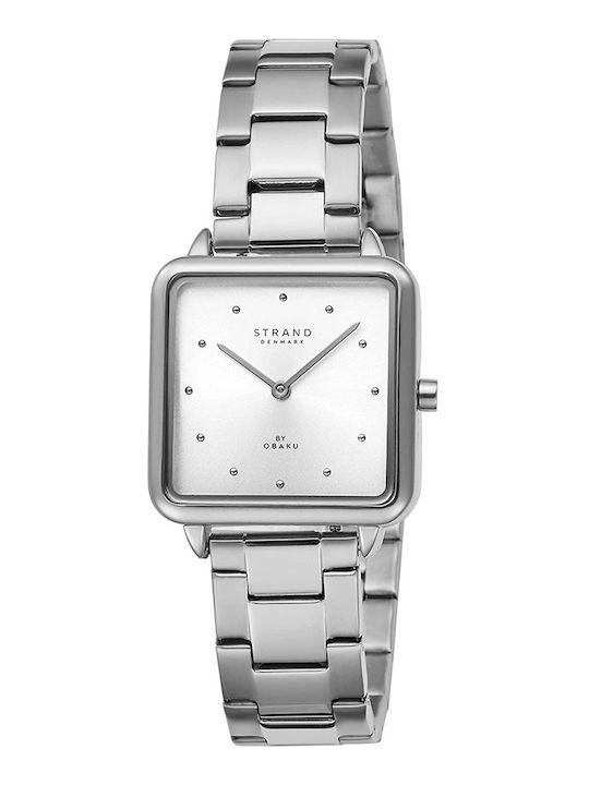Strand by Obaku Women's Watch with Silver Metal Bracelet