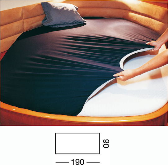 Marine Business Hotel Sheet White King Size 90x190cm 1pcs
