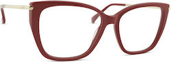 Max Mara Women's Metal Prescription Eyeglass Fr...