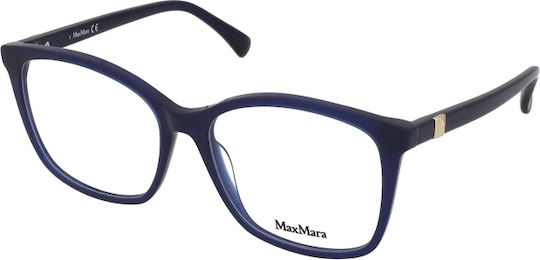 Max Mara Γυναικείος Σκελετός Γυαλιών σε Μπλε Χρώμα MM 5023 090