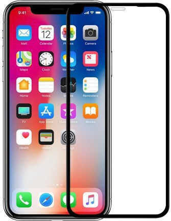 NetOne 3D 0.3мм Закалено стъкло за цялото лице Черен (iPhone 11 Pro Max)