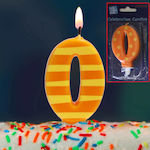 Birthday Candle Number "0" Multicolored 245142-245144