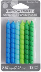 Creative Converting Birthday Candle Regular Multicolored 12pcs 347178