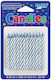 Creative Converting Birthday Candle Regular in Blue Color 24pcs 080400034