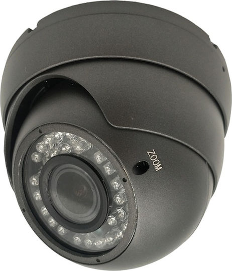 Tele GN-VDT30-GC500 CCTV Κάμερα Παρακολούθησης Full HD+ 5MP Αδιάβροχη με Φακό 2.8-12mm