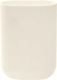 Plastic Pencil Holder in Beige Color 5x5x10cm 1 Piece