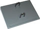 Kunststoff Kalenderhalter in Gray Farbe 19.5x3x3cm