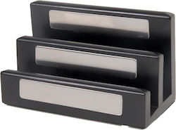 Wooden Folder Holder in Black Color Length 8cm.