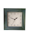 Etoile Wall Clock Wooden Green Ø24cm
