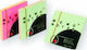 Black Red Note Pads in Cube 100 Sheets 7.6x7.6pcs