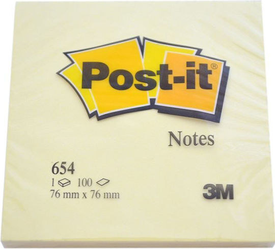 Post-it Haftnotizen im Würfel Gelb