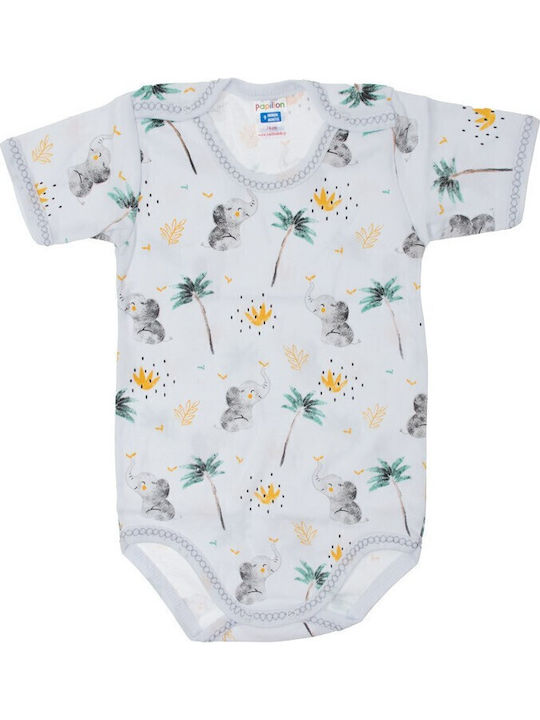 Papillon Kids Short-Sleeved Gray