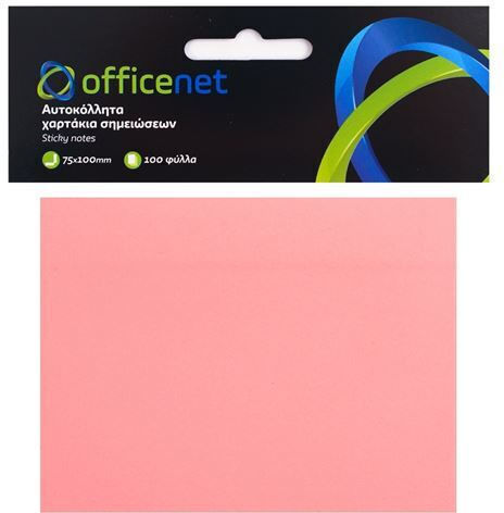 Officenet Haftnotizen 100 Blätter Rosa 10x10Stück
