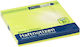 Office Point Sticky Memo Pads Cube 80 Sheets Yellow 7.5x7.5cm 75x75
