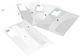 Viquel Folder Transparent with Button for Paper A4