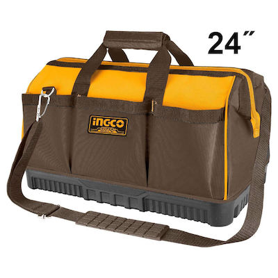 Ingco Over the Shoulder Tool Bag Brown