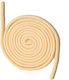 Vostex Lace Round Yellow 22mm x 1.6m