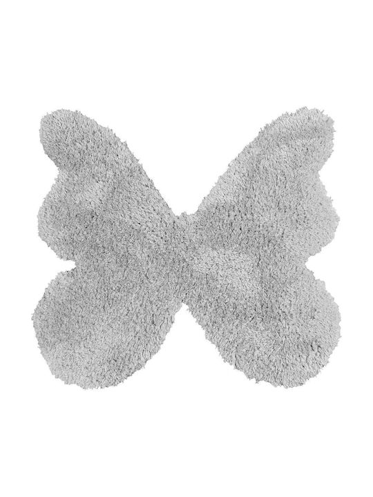 Madi Kids Synthetic Rug Butterflies 120x120cm