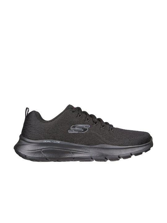 Skechers Relaxed Fit Equalizer 5.0 Ανδρικά Αθλητικά Παπούτσια Running Μαύρα