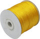 Șiret Satin Galben 2mm x 100m