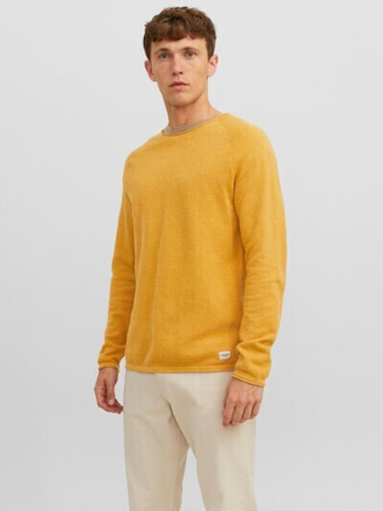 Jack & Jones Long Sleeve Sweater Yellow