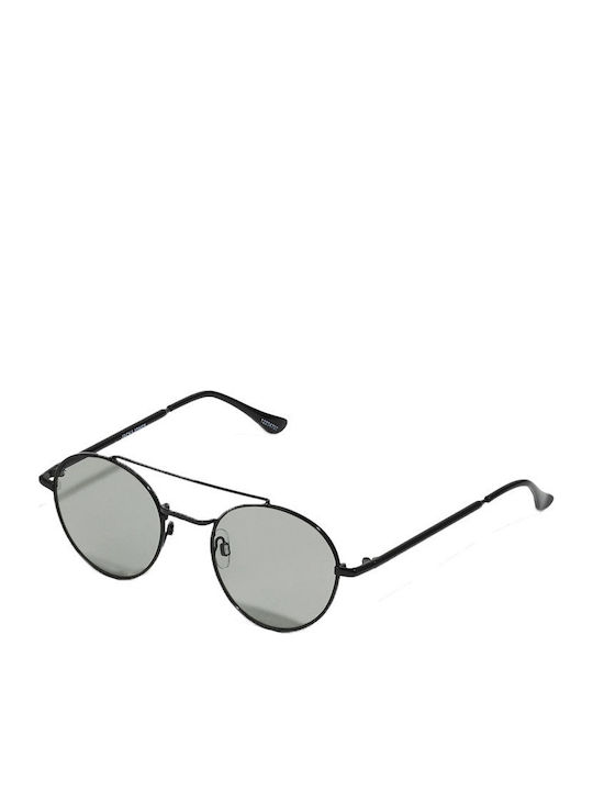 Jack & Jones Jacjulio Men's Sunglasses with Black Metal Frame and Gray Lens 12234707