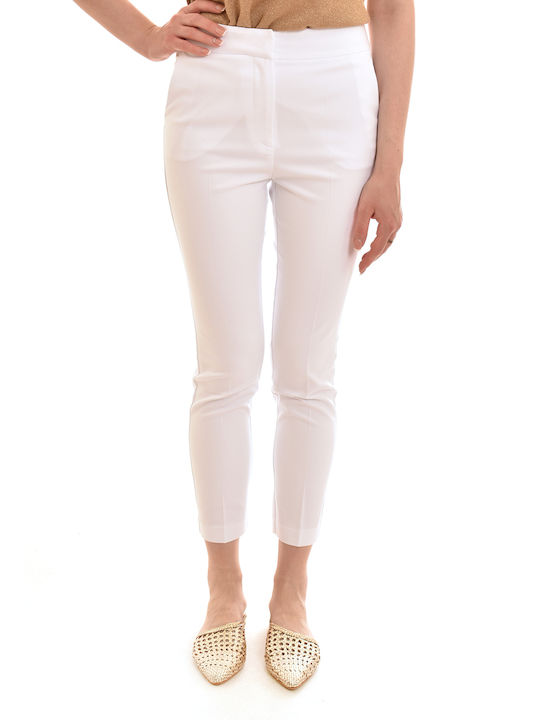 Damen Chino Hose Weiß