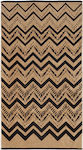 Lino Home Beach Towel Cotton Brown 160x86cm.