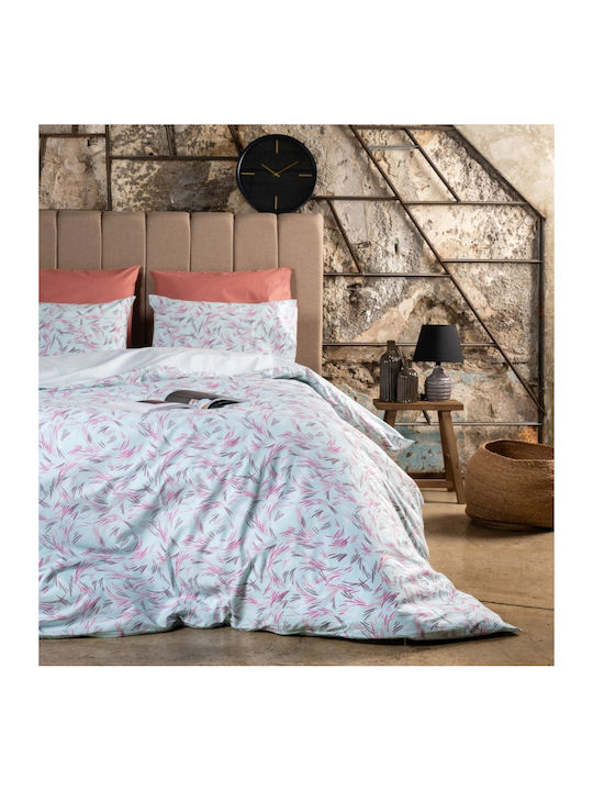 Cokitex Paint Σετ Σεντόνια Υπέρδιπλα 235x265εκ. Pink (4τμχ)