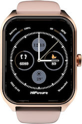 HiFuture Ultra2 Pro 45мм Смарт часовник с Пулсомер (Розов)