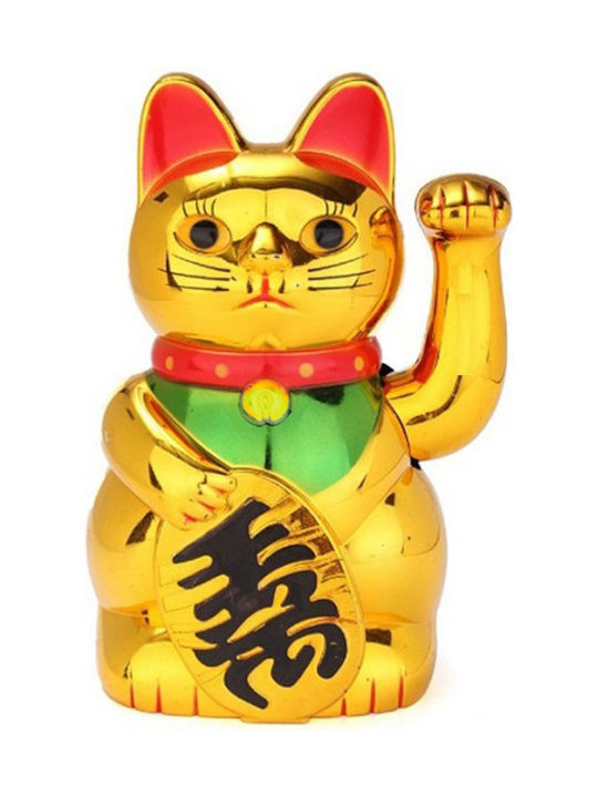 Dekorative Katze aus Kunststoff 18cm 1Stück