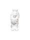 CHeirokamoto Decorative Lion made of Ceramic 8.5x3.5x6.5cm 1pcs