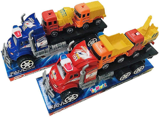ToyMarkt Σετ με Φορτηγό Pull Back (Διάφορα Σχέδια) 1τμχ