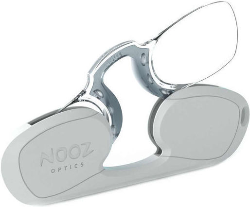 Nooz Reading Glasses +3.00 Pocket in Silver color