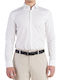 Koey Long-sleeved Cotton Shirt White