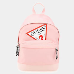 Guess School Backpack Pink L31xW17xH38cm