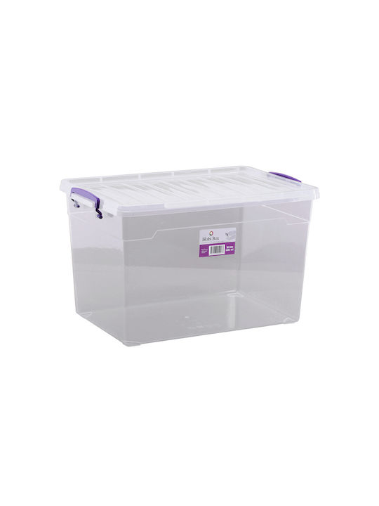 Plastic Storage Box with Lid 30lt